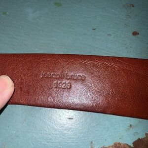 Joseph Bruce 1928 Italian Leather Brown Men size 36. (TW 1)